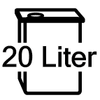 20 Liter Kanne