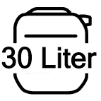30 Liter Kanne